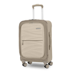 American Tourister Cascade Softside 4 Wheel Spinner, TSA Lock, Lightweight Suitcase, Men and Women U2