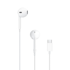 Apple EarPods Headphones with USB-C Plug, Wired Ear Buds with Built-in Remote to Control Music, Phone Calls, and Volume U1