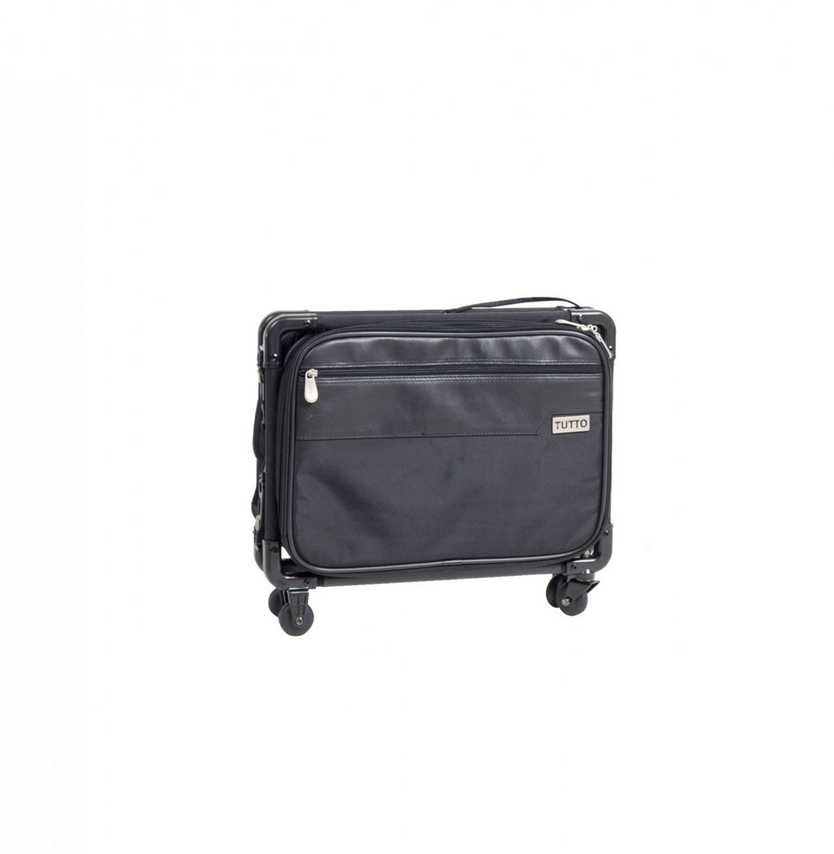 Tutto Lightweight Foldable Office on Wheels ( Black , 17-inch ) Black 17 Inch U1