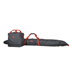 High Sierra Ski Bag & Sku Boot Bag Combo Mercury/Red Line One Size U1