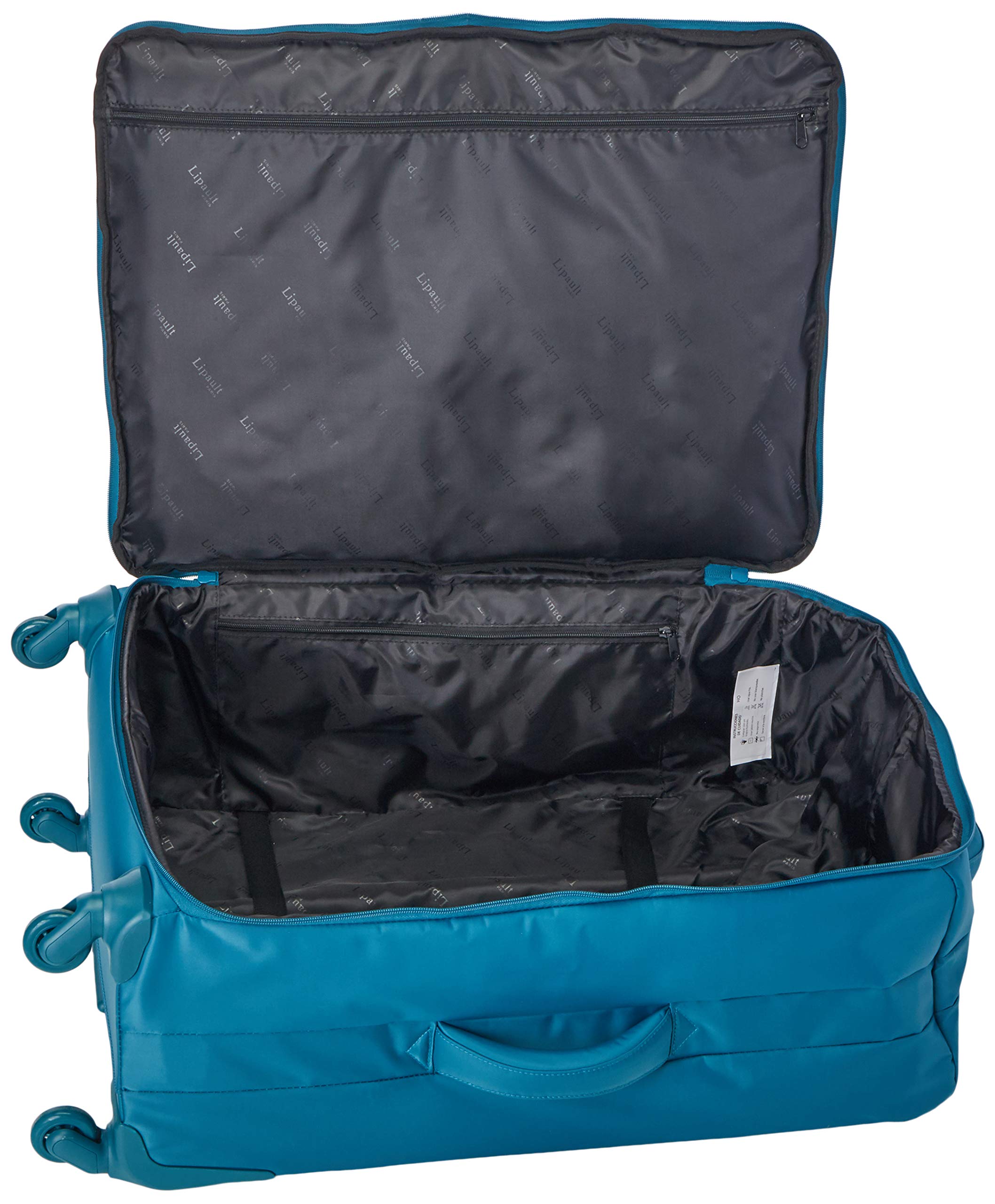 Lipault - Original Plume Spinner 72/26 Luggage - Large Suitcase Rolling Bag for Women - Duck Blue   U1