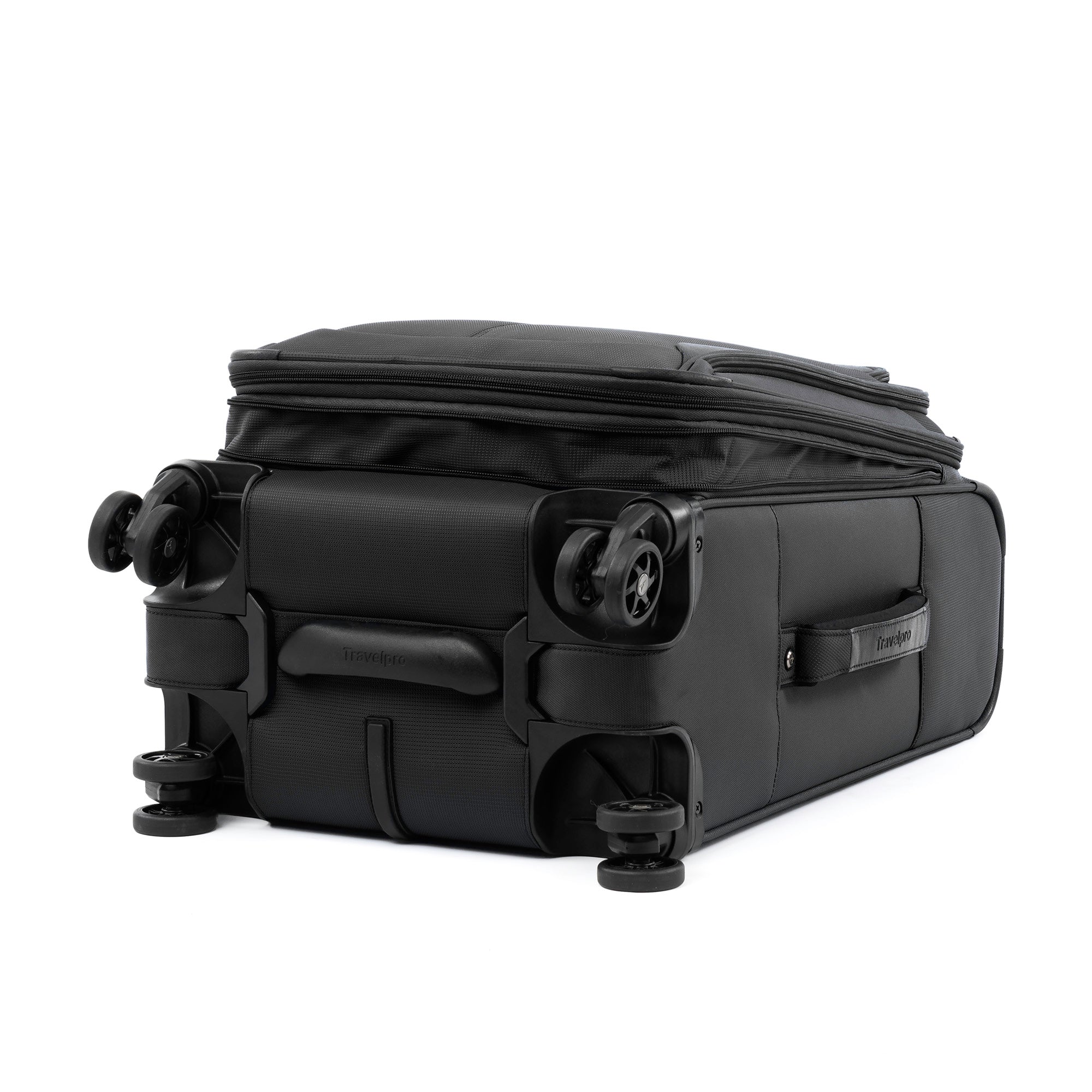 Travelpro Tourlite Softside 21" Expandable Luggage with 4 Spinner Wheels, Lightweight Suitcase, Carry-On ( Black , Carry-On 21-Inch ) Black Carry On 21 Inch U99