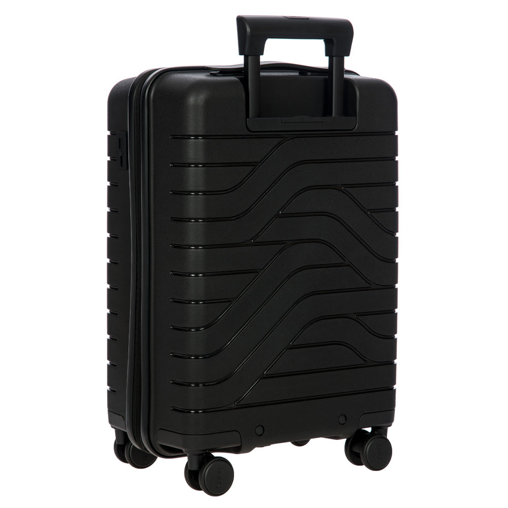 Bric's B|Y Ulisse 21" Expandable Spinner w/Pocket ( Black , One Size ) Black One Size U1