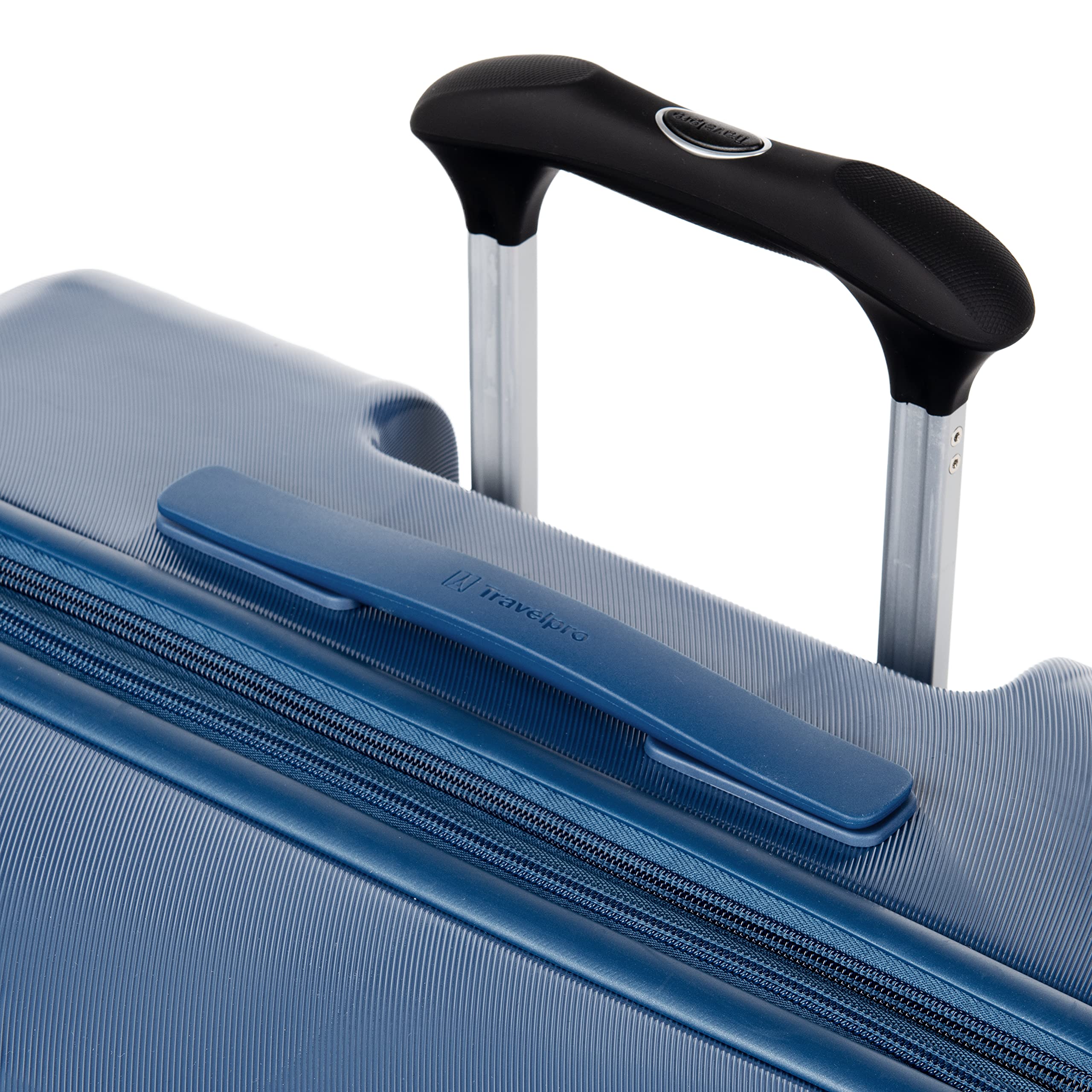 Travelpro Maxlite Air Hardside Expandable Luggage, 8 Spinner Wheels, Lightweight Hard Shell Polycarbonate ( Ensign Blue , Checked-Medium 25-Inch ) Ensign Blue Checked Medium 25 Inch U6