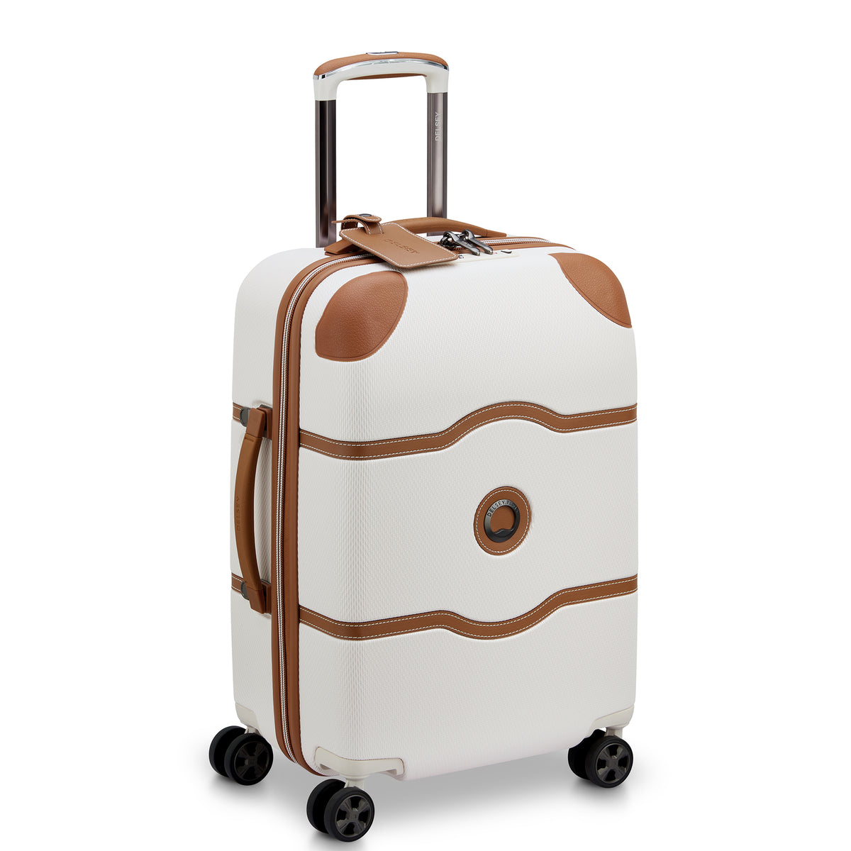 DELSEY Paris Chatelet Air 2.0 Hardside Luggage with Spinner Wheels ( Angora , Carry-on 21 Inch ) Angora Carry On 21 Inch U2