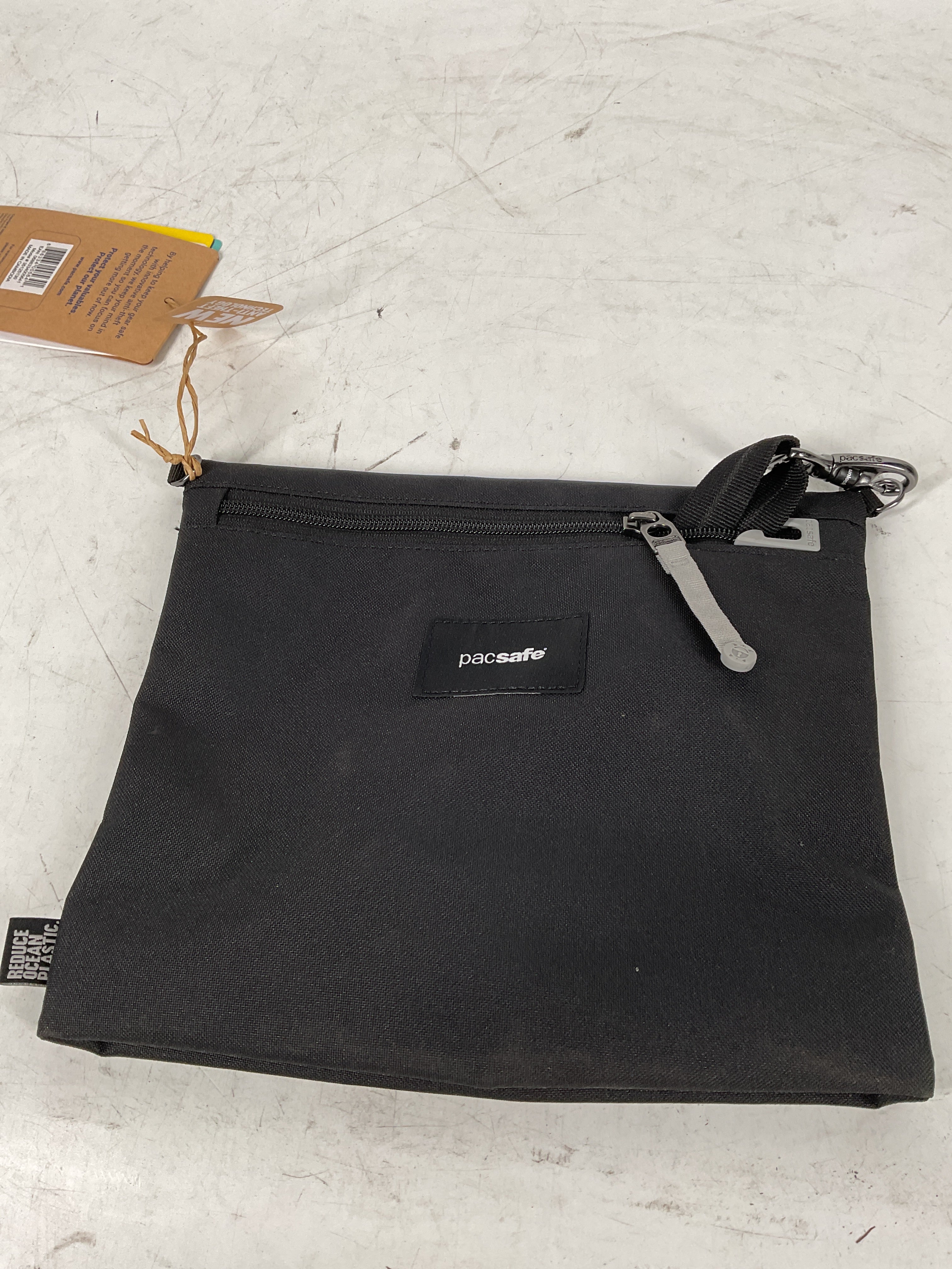 Pacsafe GO Anti Theft Crossbody Pouch, Jet Black Jet Black  U1