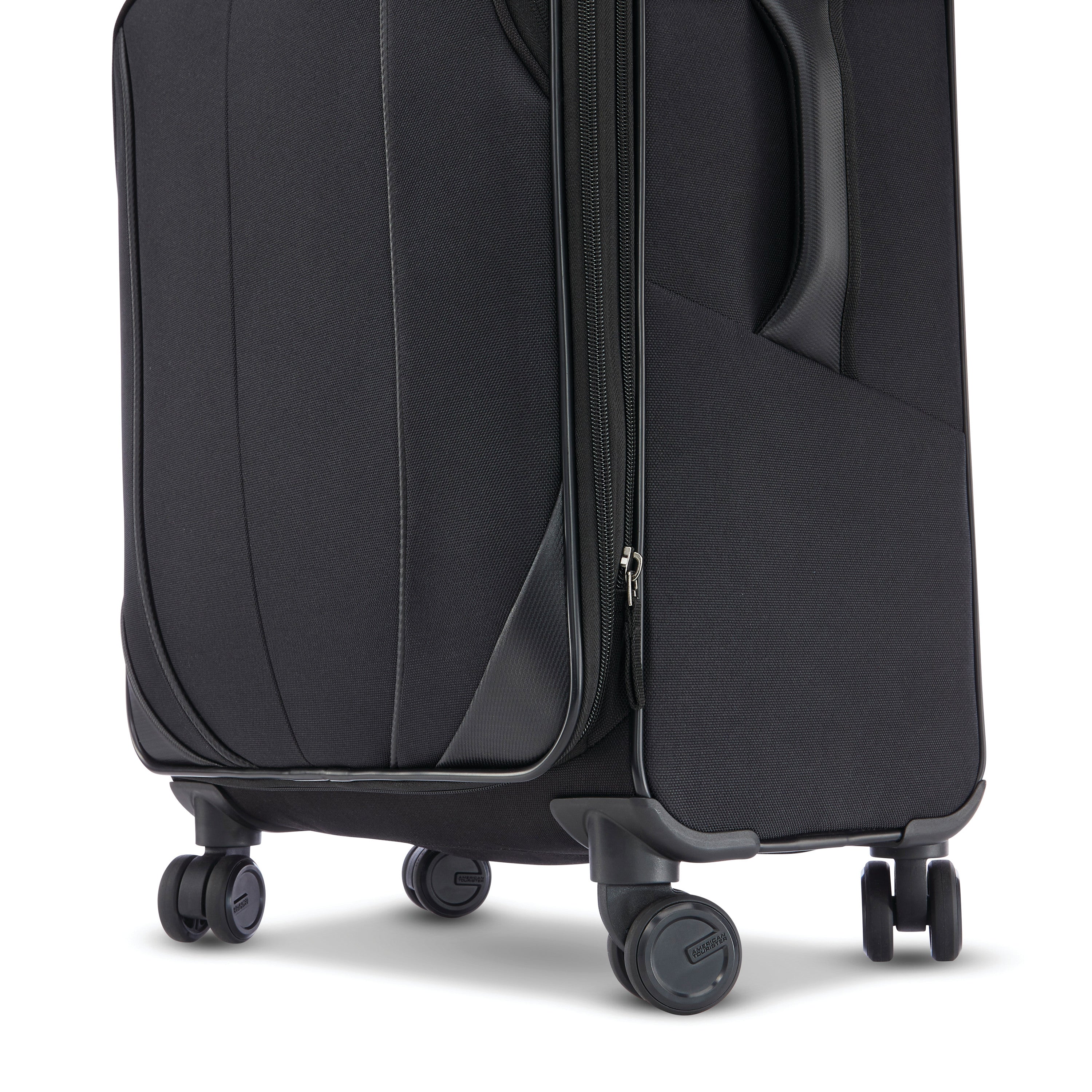 American Tourister 4 KIX 2.0 Softside Spinner Luggage Collection ( Black , 28 SPINNER ) Black 28 SPINNER U1