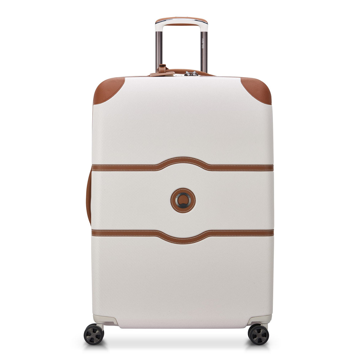 DELSEY Paris Chatelet Air 2.0 Hardside Luggage with Spinner Wheels Angora Checked Large 28 Inch U2