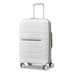 Samsonite Freeform Hardside Expandable with Double Spinner Wheels ( White/Grey , Carry-On 21-Inch ) White/Grey Carry On 21 Inch U6