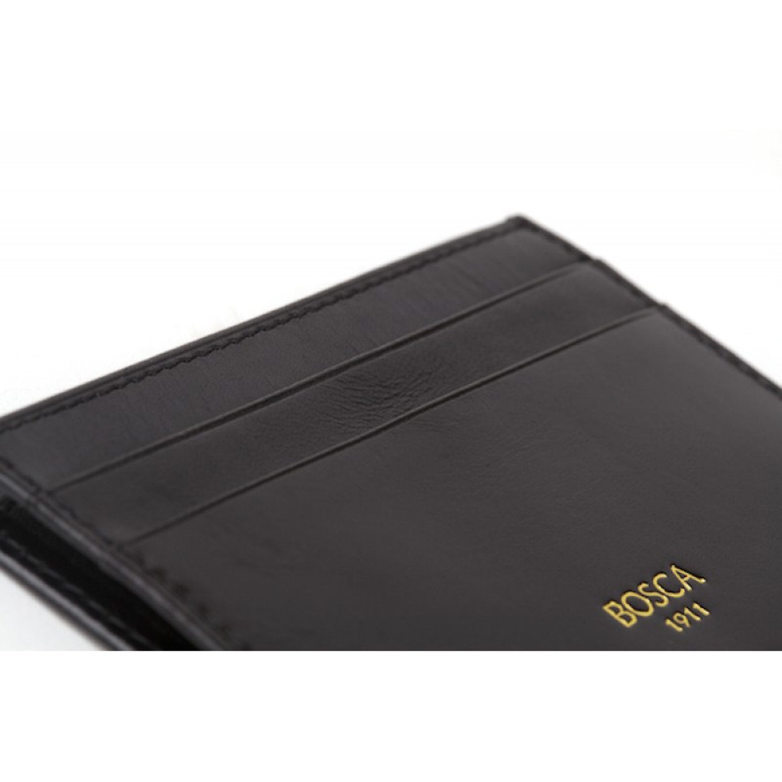 Bosca Old Leather Collection - Weekend Wallet ( Black Leather , One Size ) Black Leather One Size U3