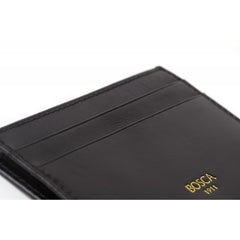 Bosca Old Leather Collection - Weekend Wallet ( Black Leather , One Size ) Black Leather One Size U3