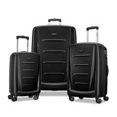 Samsonite Winfield 2 Hardside Luggage with 360 Spinner Wheels, TSA Lock, Airline Approved ( Brushed Anthracite , 3-Piece Set (20/24/28) ) Brushed Anthracite 3 Piece Set 20 24 28 U3