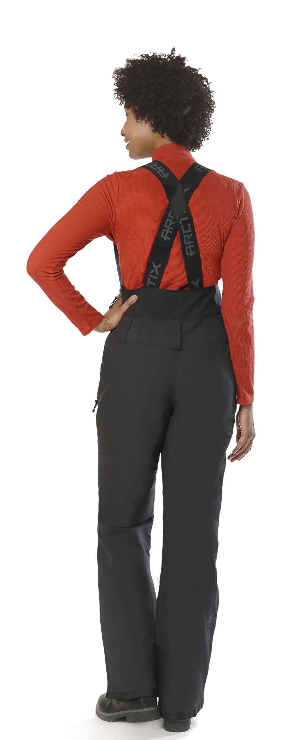 Arctix Women's Eco Friendly Traverse Bib Overalls ( Black , Large Tall ) Black Large Tall U1