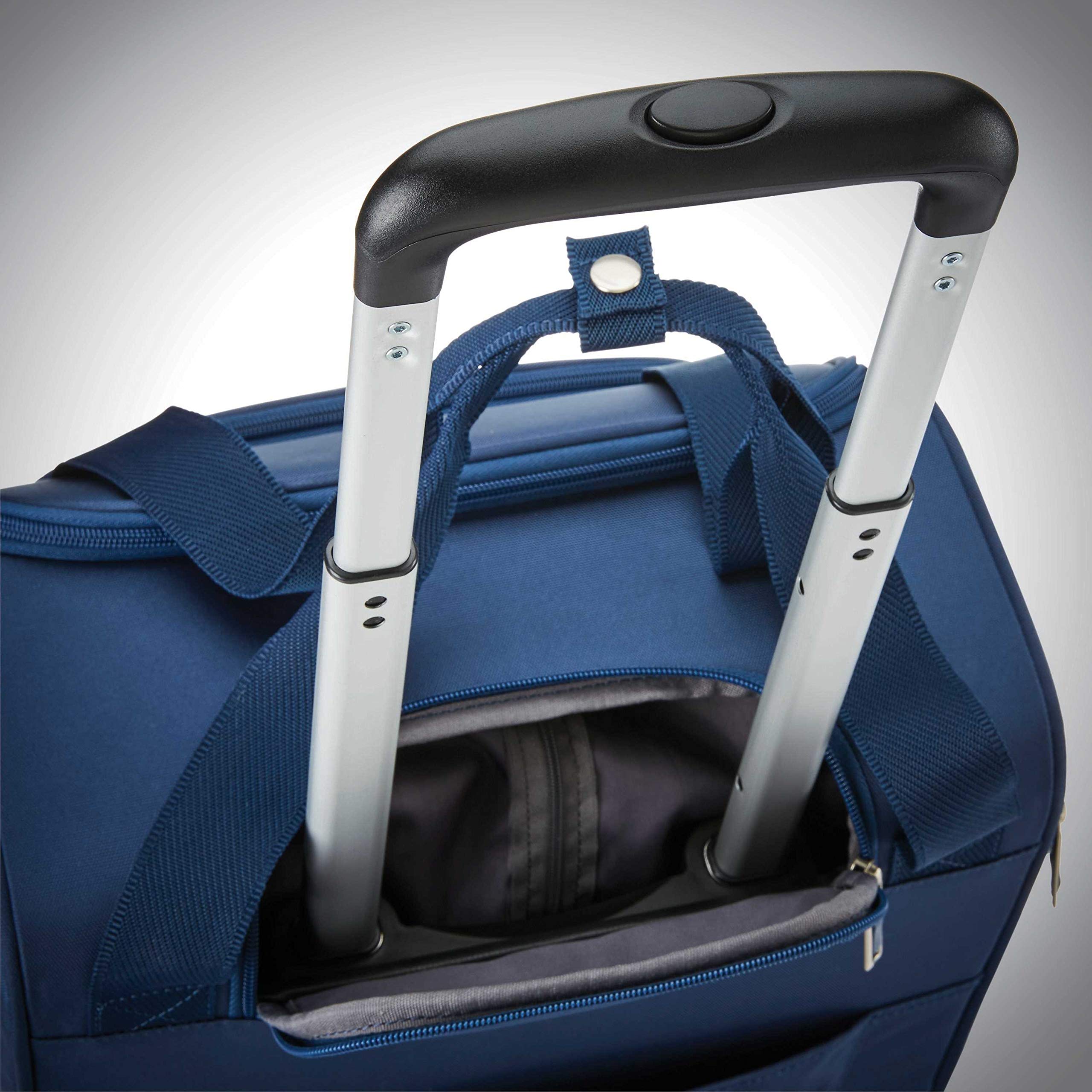 Samsonite Underseat Carry-On Spinner with USB Port ( Ocean , One Size ) Ocean One Size U7
