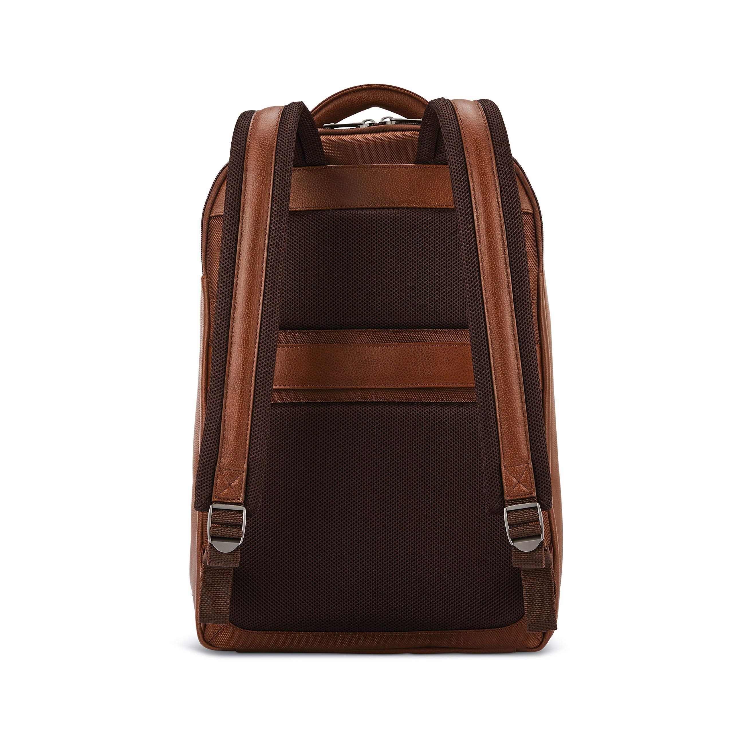 Samsonite Classic Leather Backpack ( Brown , One Size ) Brown One Size U1