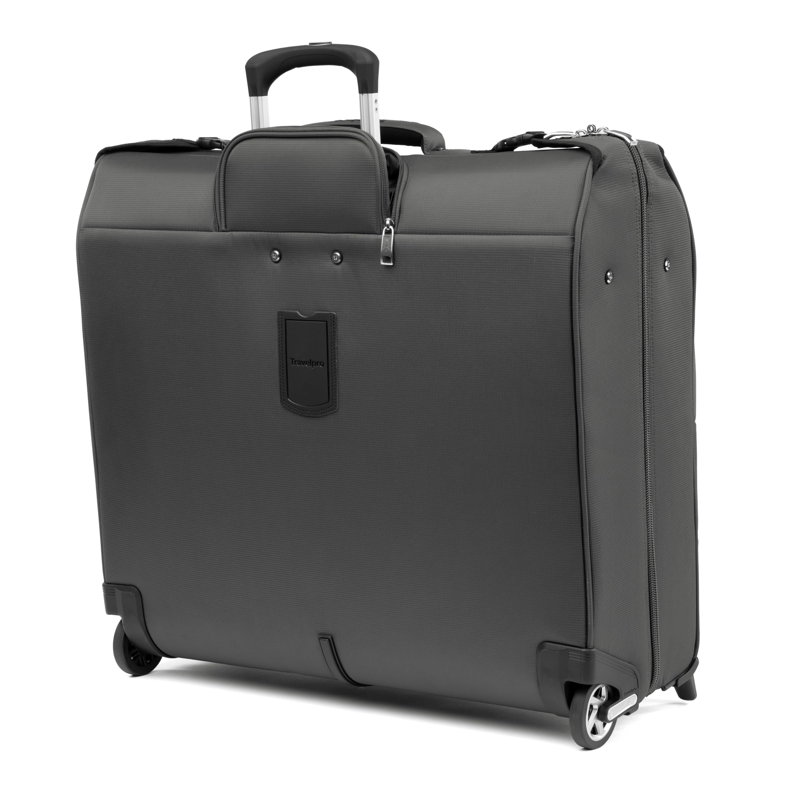 Travelpro Maxlite Lightweight Check-in Upright 2-Wheel Rolling Garment Bag, Men and Women, Business, Travel ( Shadow Grey , 24-Inch ) Shadow Grey 24 Inch U21