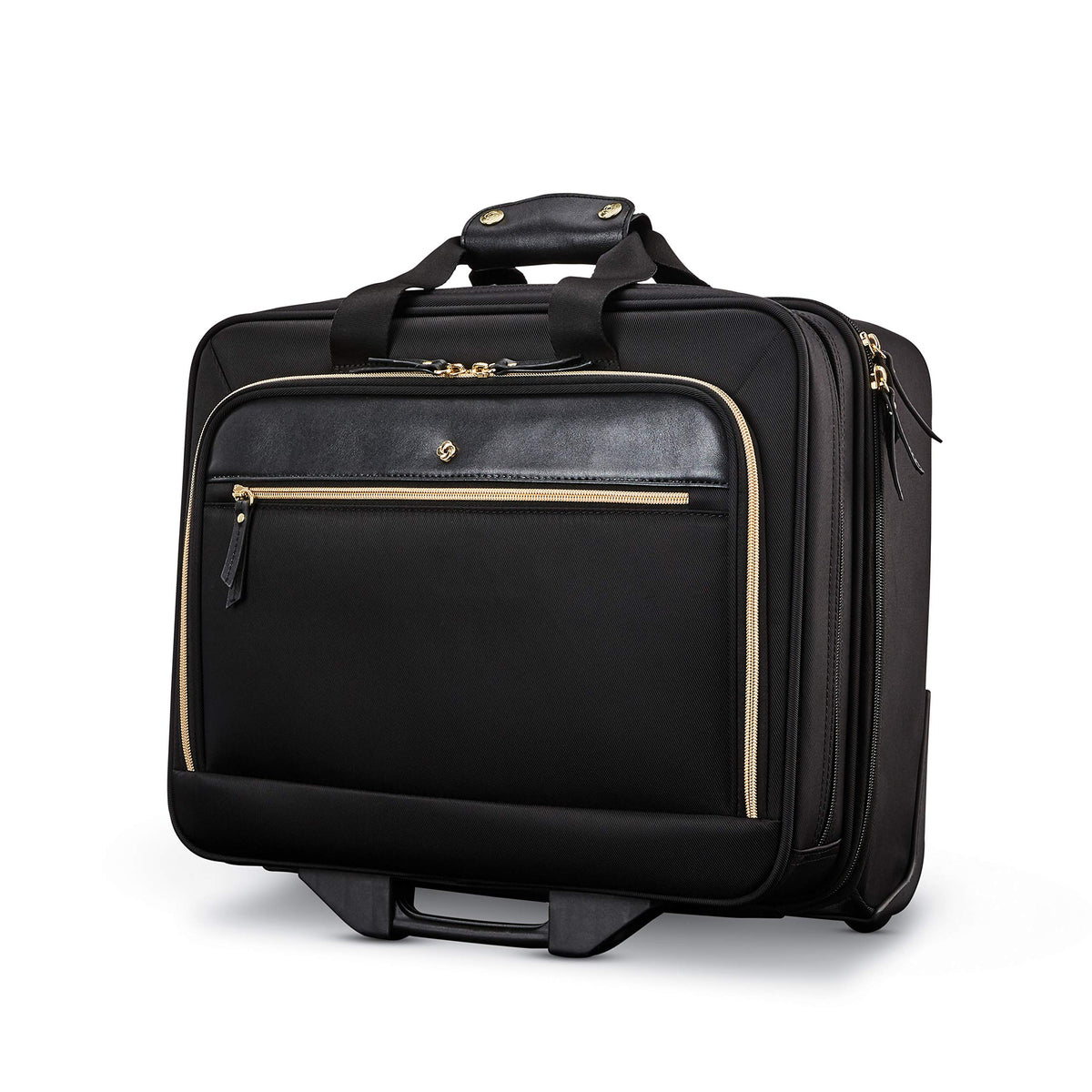 Samsonite Women's Mobile Solution Business ( Black , Upright Wheeled Mobile Office ) Black Upright Wheeled Mobile Office U8