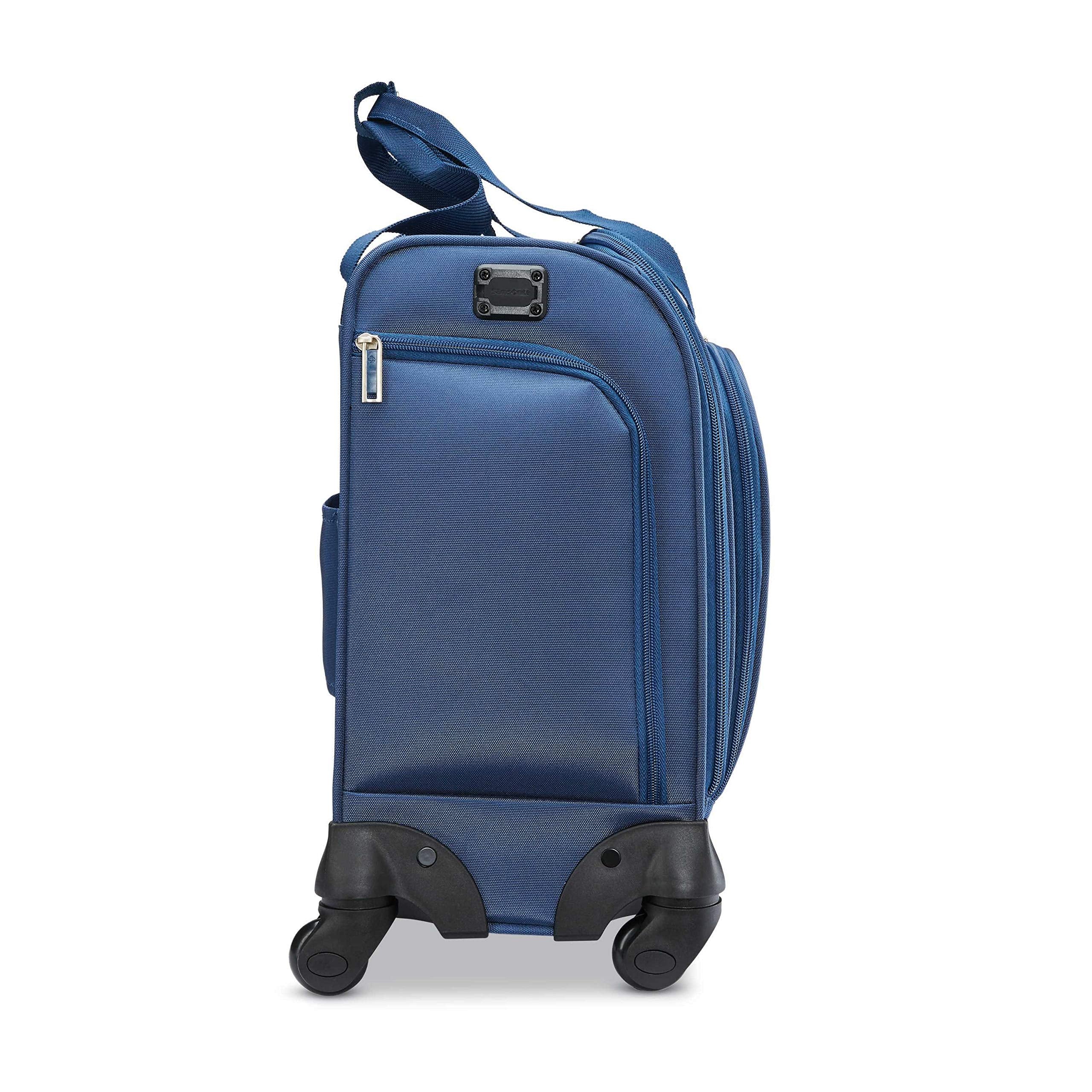Samsonite Underseat Carry-On Spinner with USB Port ( Ocean , One Size ) Ocean One Size U6