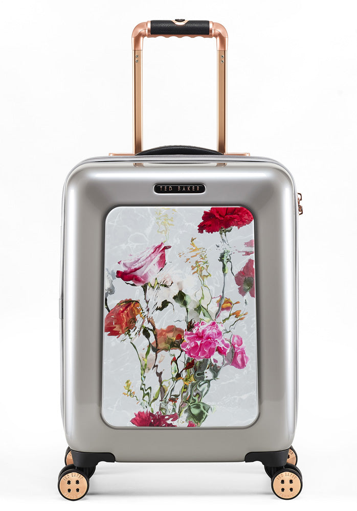 Ted Baker Women's Hardside Lightweight Spinner Luggage Water Floral Carry On 21 Inch U1