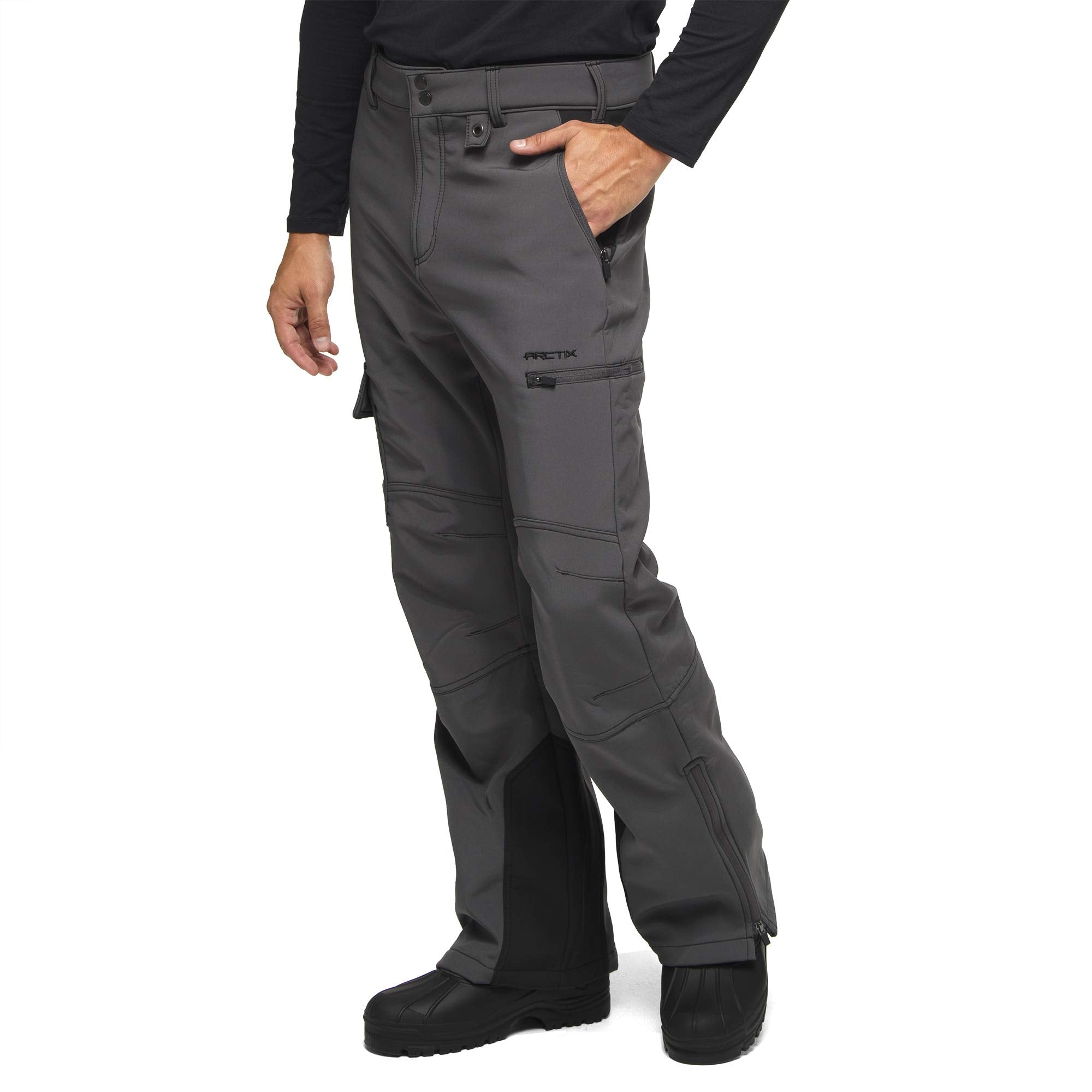 Arctix Men's Advantage Softshell Pant 32 ( Charcoal , Medium/32" Inseam ) Charcoal Medium 32 Inseam U4