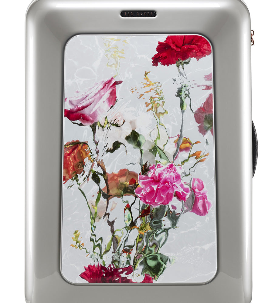 Ted Baker Women's Hardside Lightweight Spinner Luggage ( Water Floral , Checked-Medium 27-Inch ) Water Floral Checked Medium 27 Inch U1
