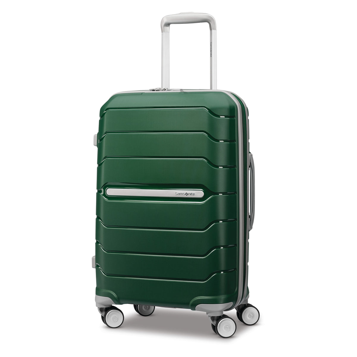 Samsonite Freeform Hardside Expandable with Double Spinner Wheels ( Pine Green , Carry-On 21-Inch ) Pine Green Carry On 21 Inch U1