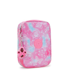 Kipling 100 Pens Pencil Case ( Garden Clouds , One Size ) Garden Clouds One Size U1