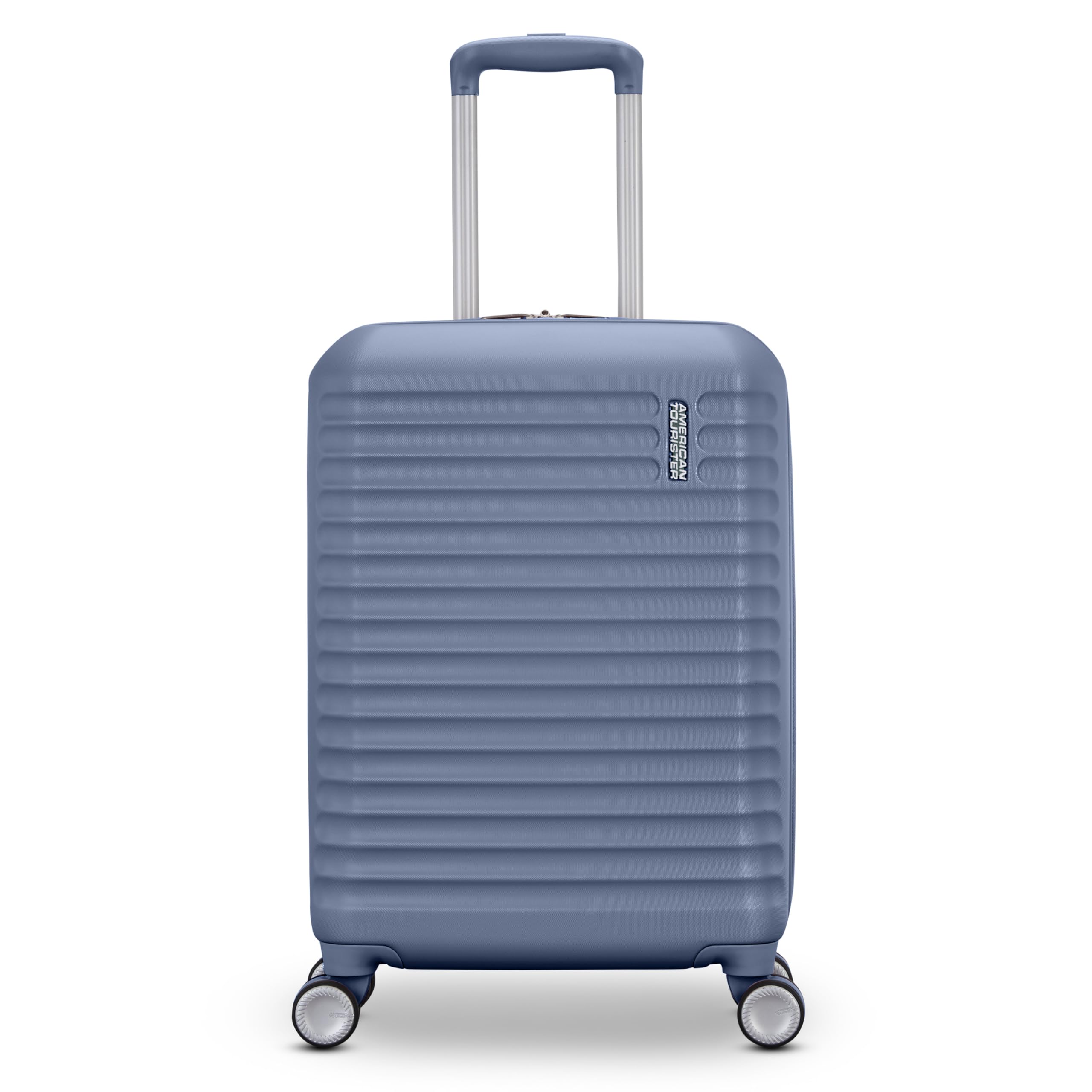 American Tourister Stratum 3.0, Airline Approved, Durable Hardside Luggage, Expands 1.5", RightHeight Adjustable Handle ( Elemental Blue , Carry-On ) Elemental Blue Carry On U1