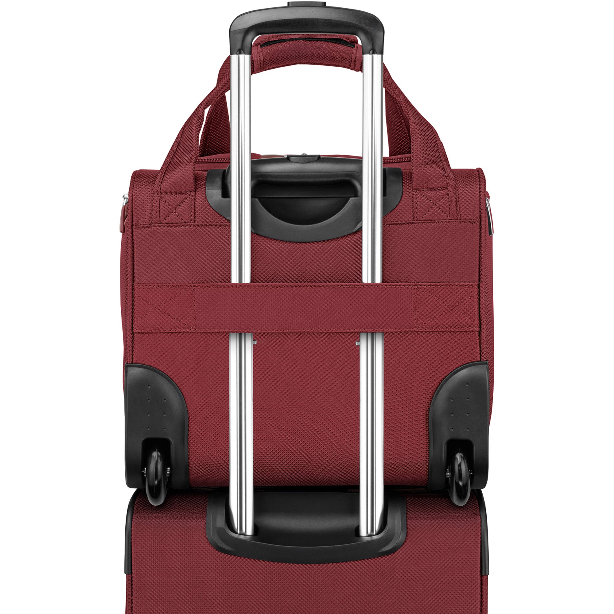 TOTAL TRAVELWARE Expandable Spinner ( Wine , 15-Inch Under Seat Bag Carry-On ) Wine 15 Inch Under Seat Bag Carry On U3