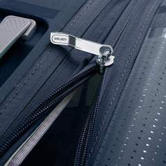 DELSEY Paris Clavel Hardside Expandable Luggage with Spinner Wheels BLUE JEAN Carry On 19 Inch U16