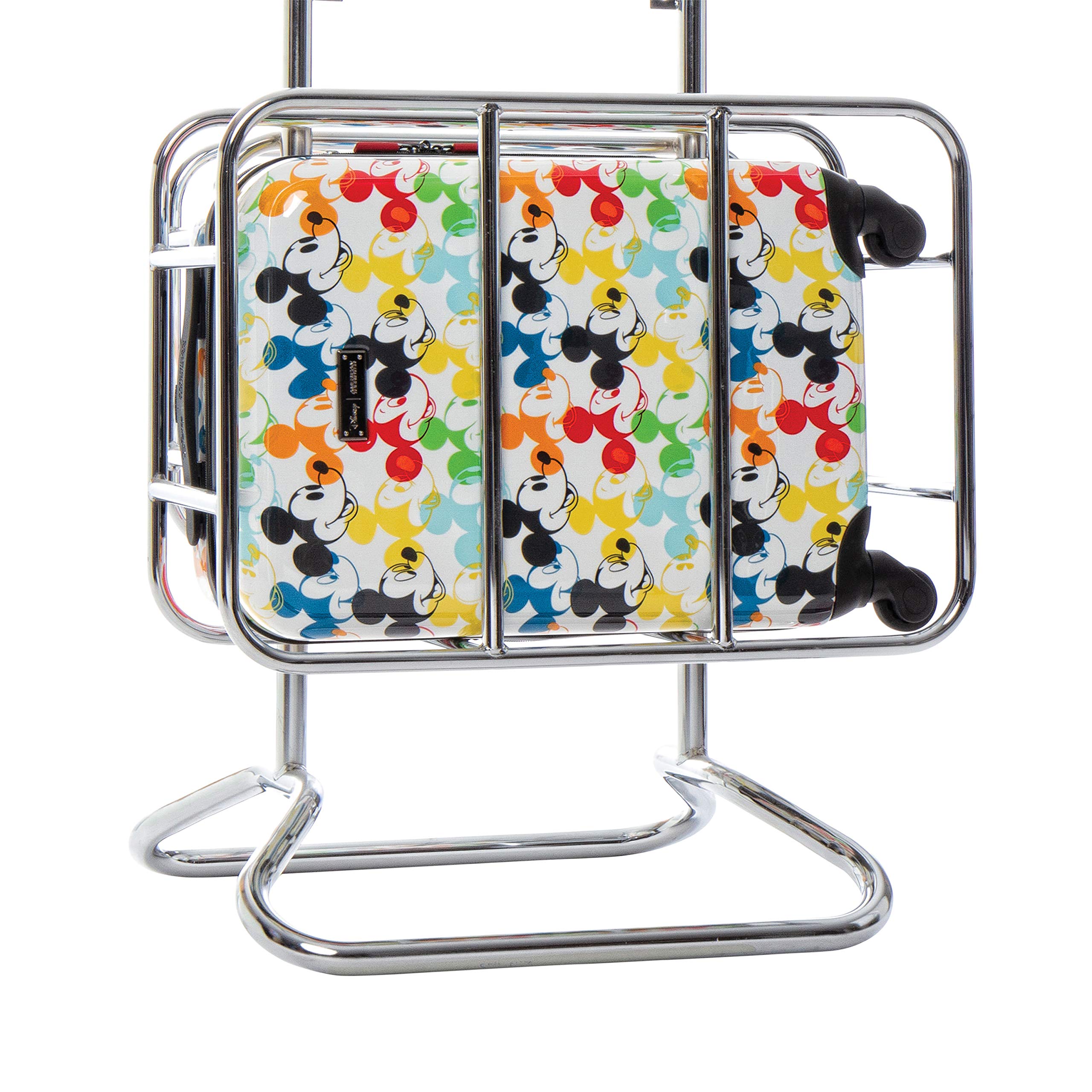 American Tourister Disney Hardside Luggage with Spinner Wheels ( Multicolor/Mickey Mouse 2 , 2-Piece Set (18/21) ) Multicolor/Mickey Mouse 2 2 Piece Set 18 21 U1