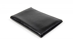 Bosca Men's Genuine Leather 8 Pocket Credit Card Case ( Black Leather , One Size ) Black Leather One Size U2