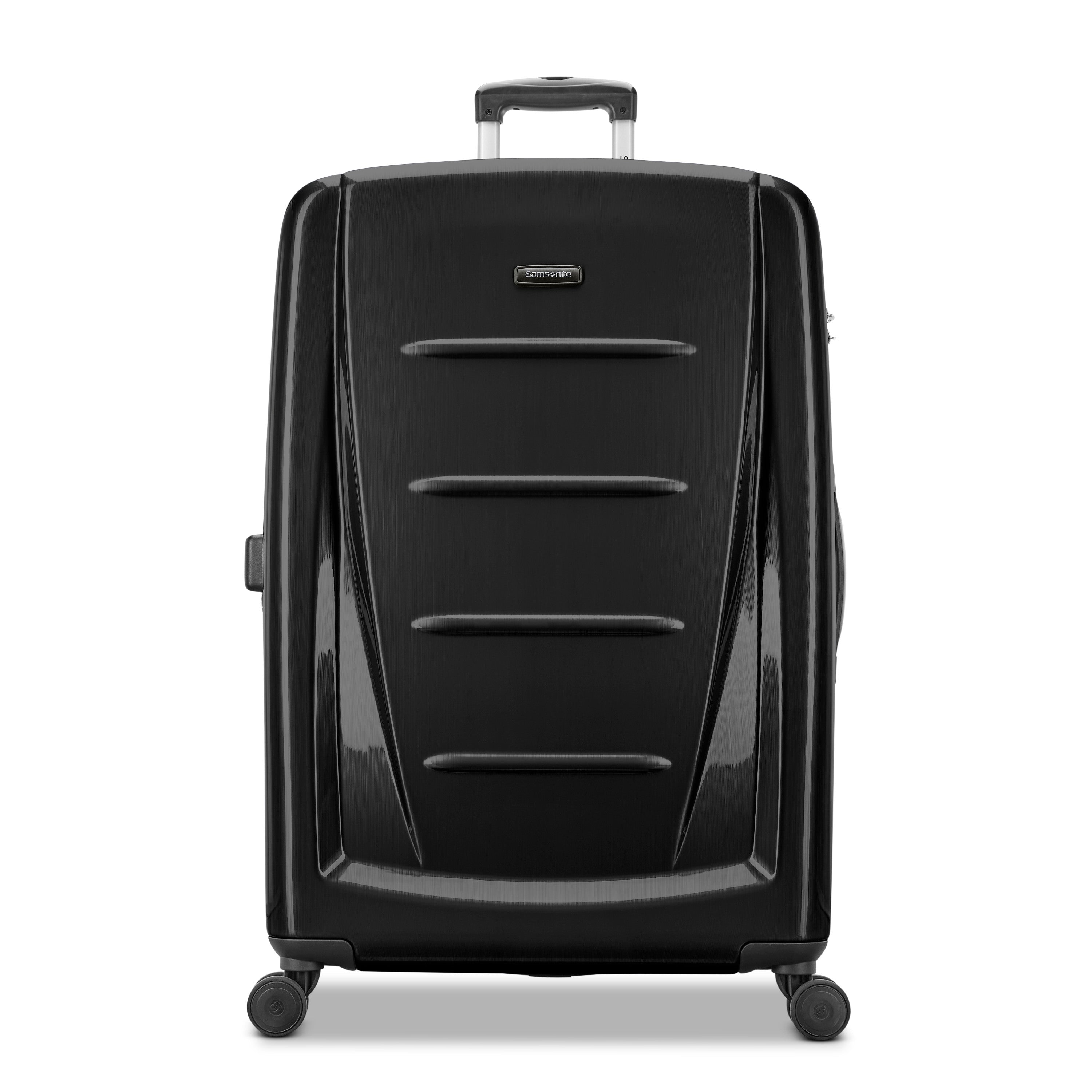 Samsonite Winfield 2 Checked-Large 28-Inch Hardside Expandable Luggage with Spinner Wheels, , Nordic Blue ( Brushed Anthracite , Checked-Large 28-Inch ) Brushed Anthracite Checked Large 28 Inch U31