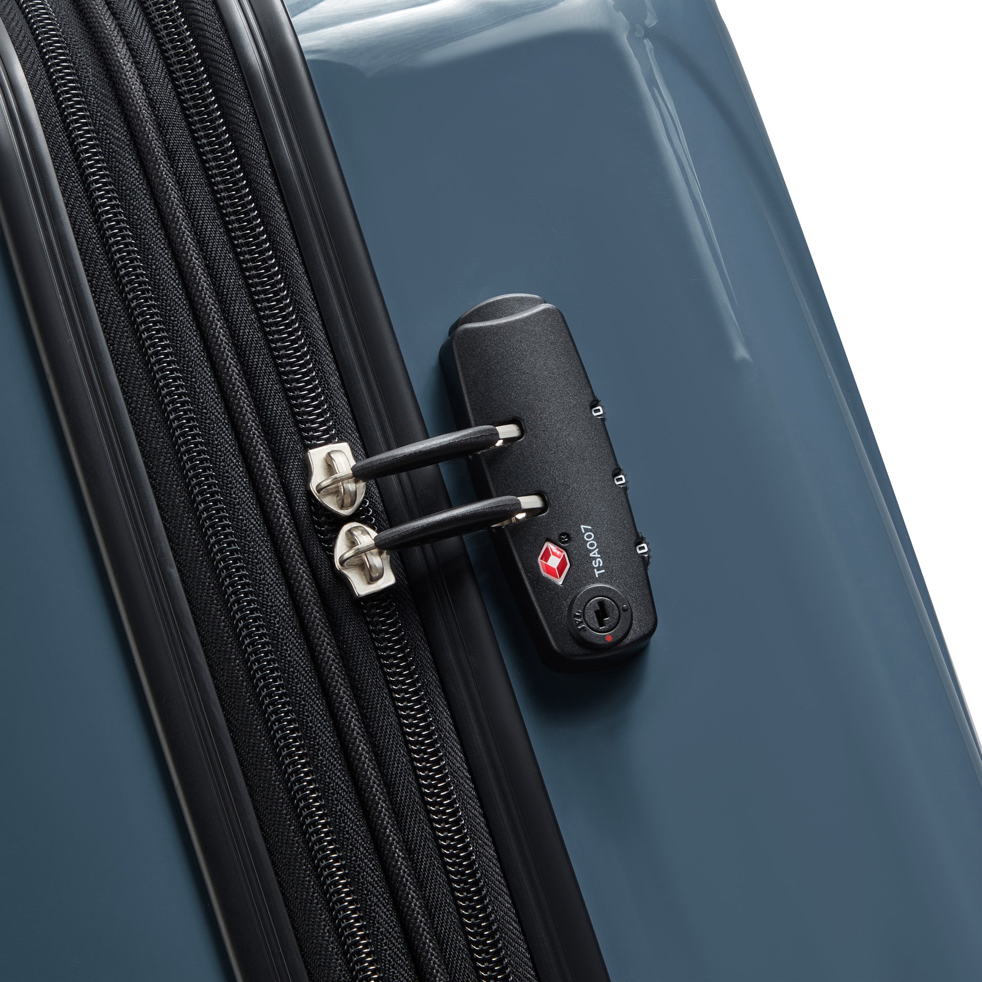 DELSEY Paris Helium Aero Hardside Expandable Luggage with Spinner Wheels ( Orion Blue , Checked-Large 29 Inch ) Orion Blue Checked Large 29 Inch U12