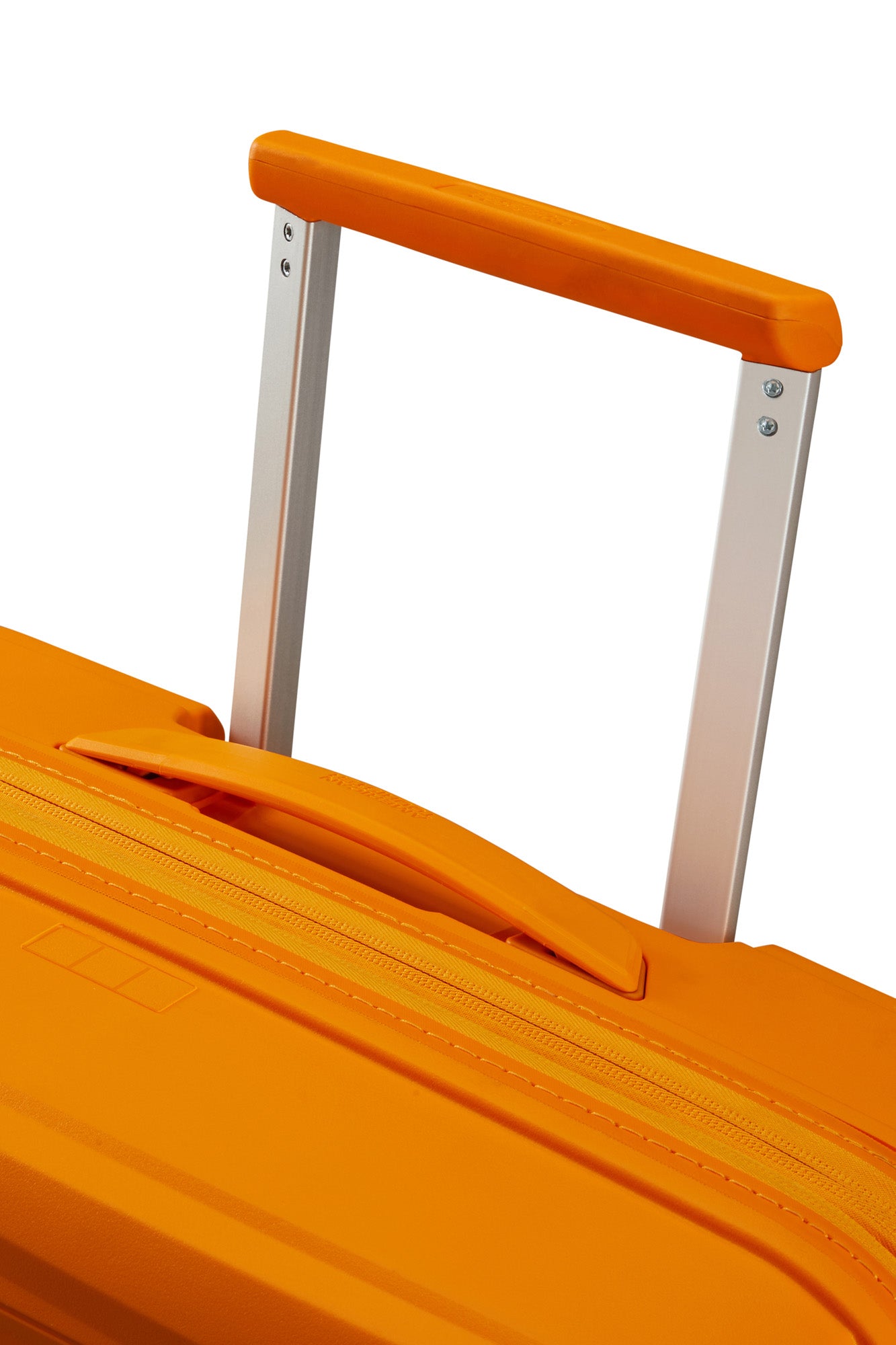 American Tourister Fastforward Expandable Hardside Luggage with Spinner Wheels, Carry-on ( Radiant Orange , One Size ) Radiant Orange One Size U1