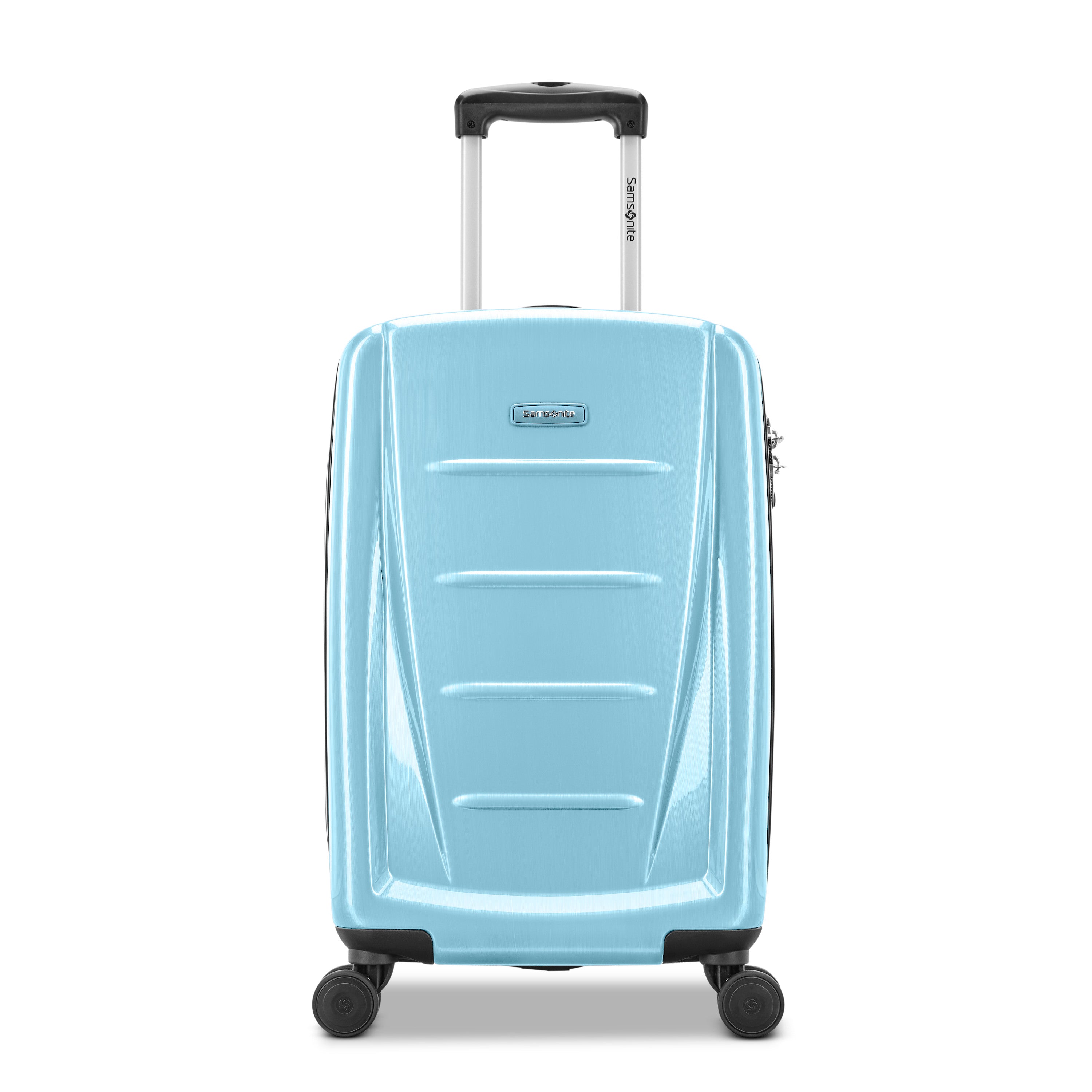 Samsonite Winfield 2 Hardside Luggage with 360 Spinner Wheels, TSA Lock, Airline Approved ( Ice Blue , Carry-On 20-Inch ) Ice Blue Carry On 20 Inch U7