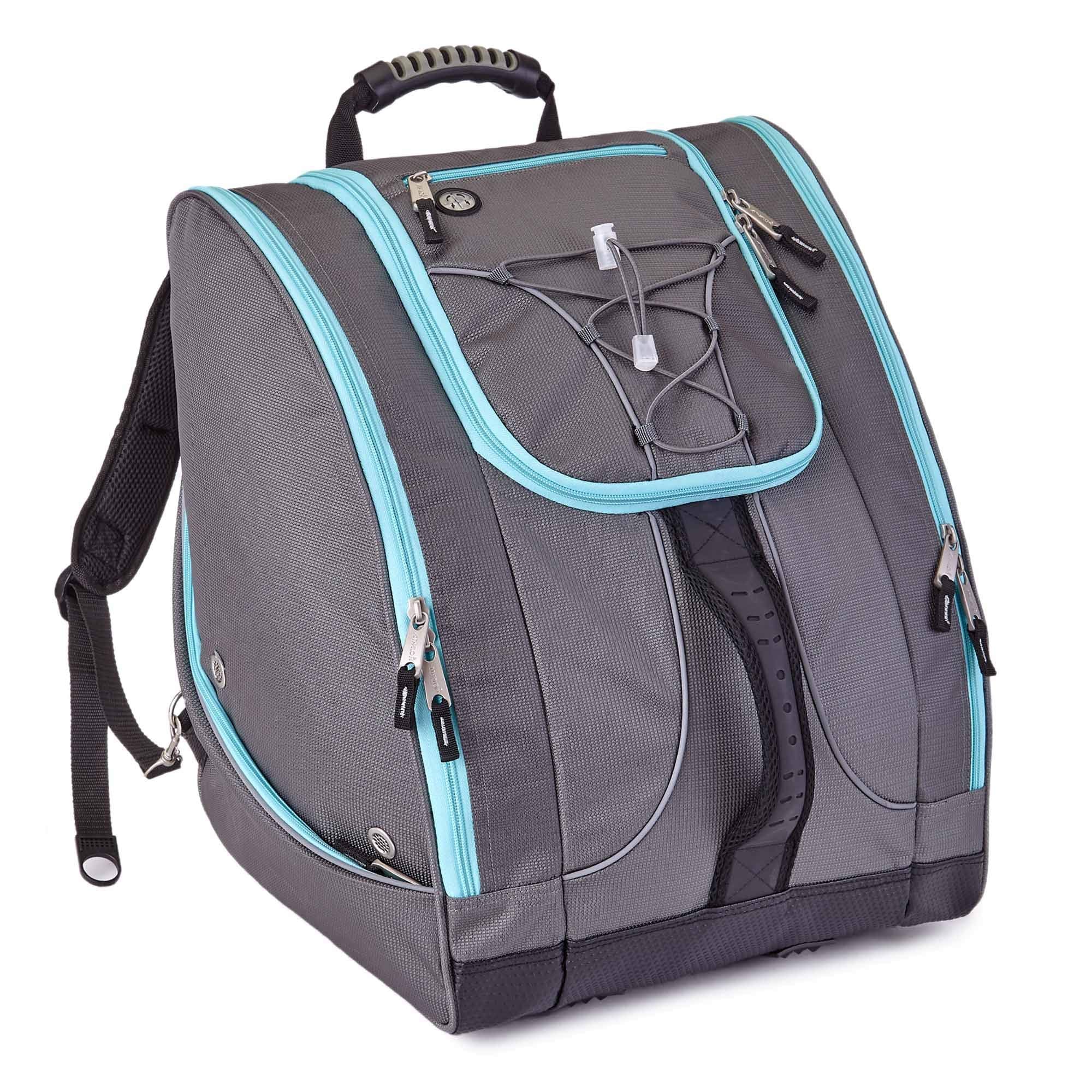 Athalon Everything Boot Bag/Backpack ( Grey/Teal , One Size ) Grey/Teal One Size U1