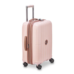 Delsey Paris Carrousel 28" Expandable Carry-On Spinner ( Pink , Checked-Large 28 Inch ) Pink Checked Large 28 Inch U3