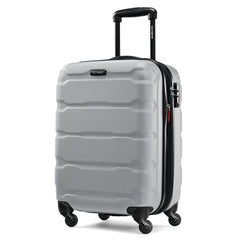 Samsonite Omni Pc Hardside Expandable Luggage with Spinner Wheels Silver Carry On 20 Inch U8