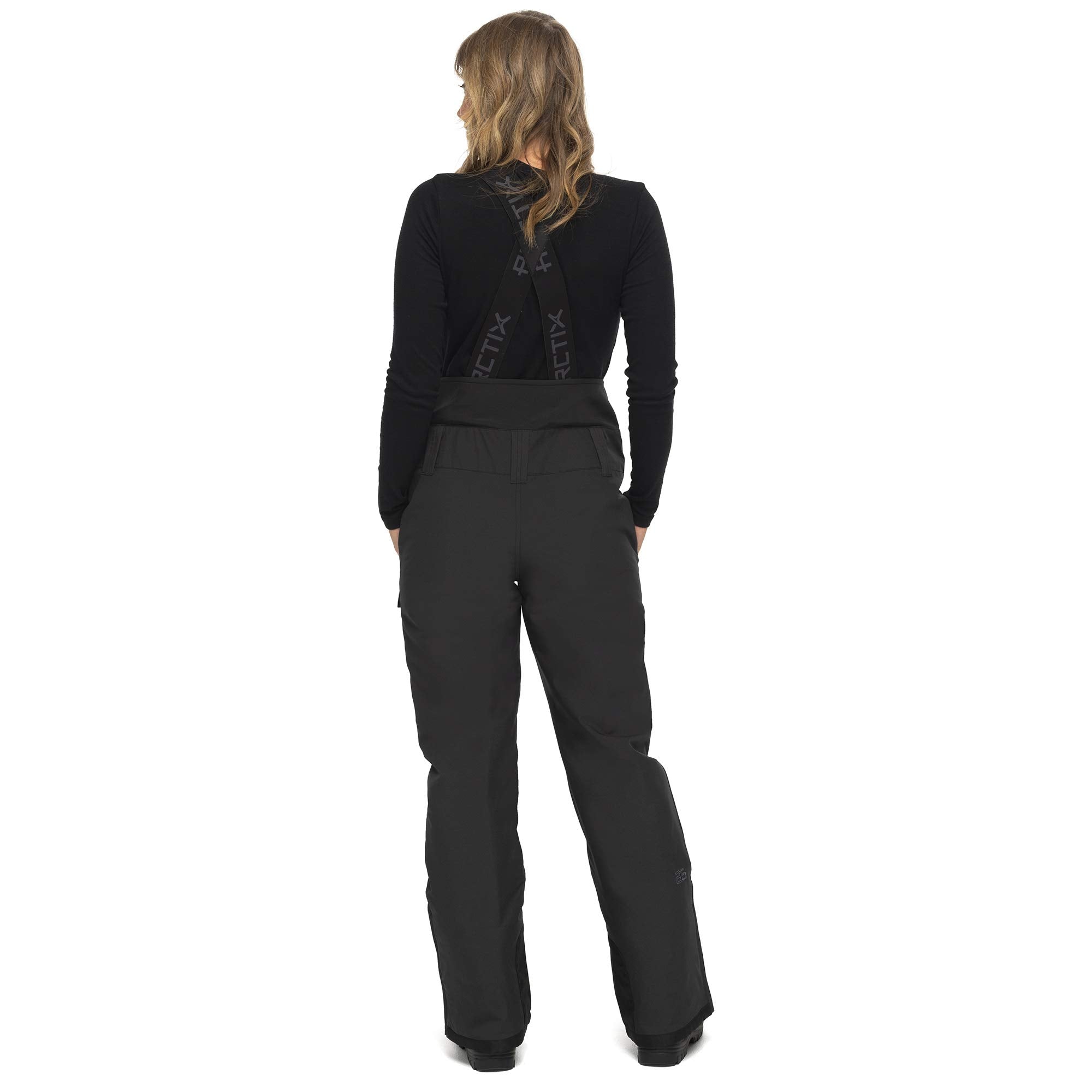 Arctix Women's Eco Friendly Traverse Bib Overalls ( Black , Large Tall ) Black Large Tall U1