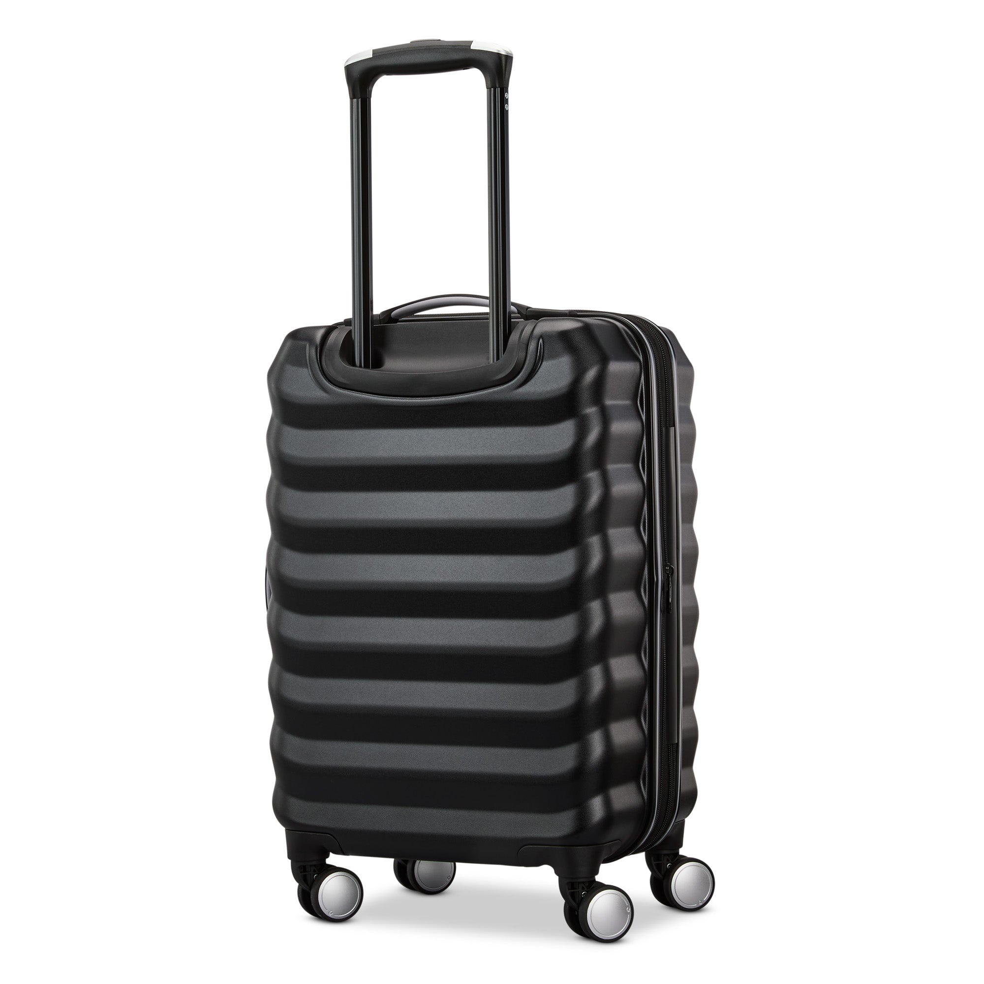Samsonite Hard-Sided 20-Inch Lightweight Carry On Expandable Element Suitcase: Durable, 360 Spinner Wheels, Adjustable Telescopic Handle, TSA-Approved Lock ( Alpine Black , 20-Inch Carry-On ) Alpine Black 20 Inch Carry On U1
