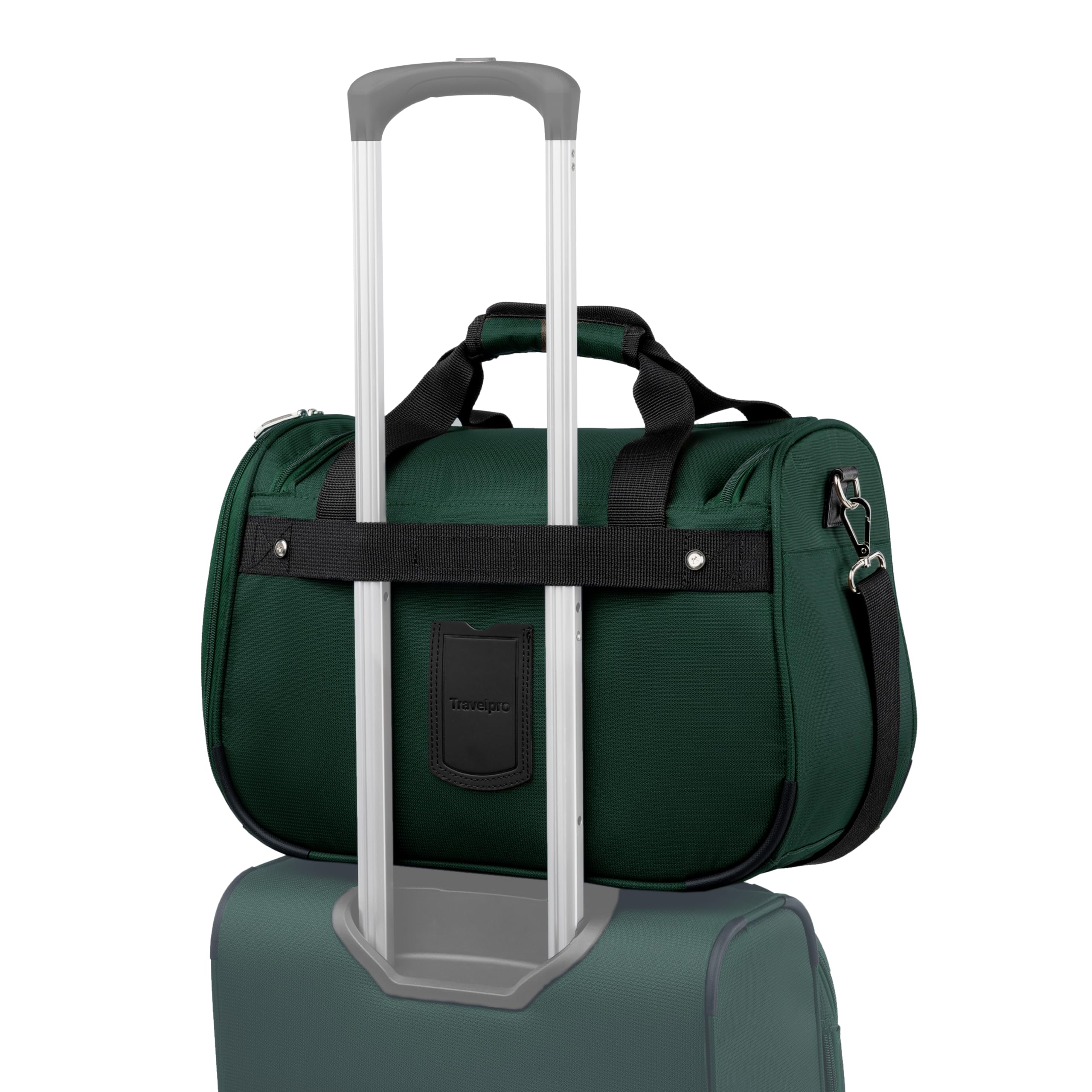 Travelpro Maxlite 5 Softside Lightweight Underseat Carry-On Travel Tote, Overnight Weekender Bag, Men and Women ( Forest Green , 18-Inch ) Forest Green 18 Inch U5