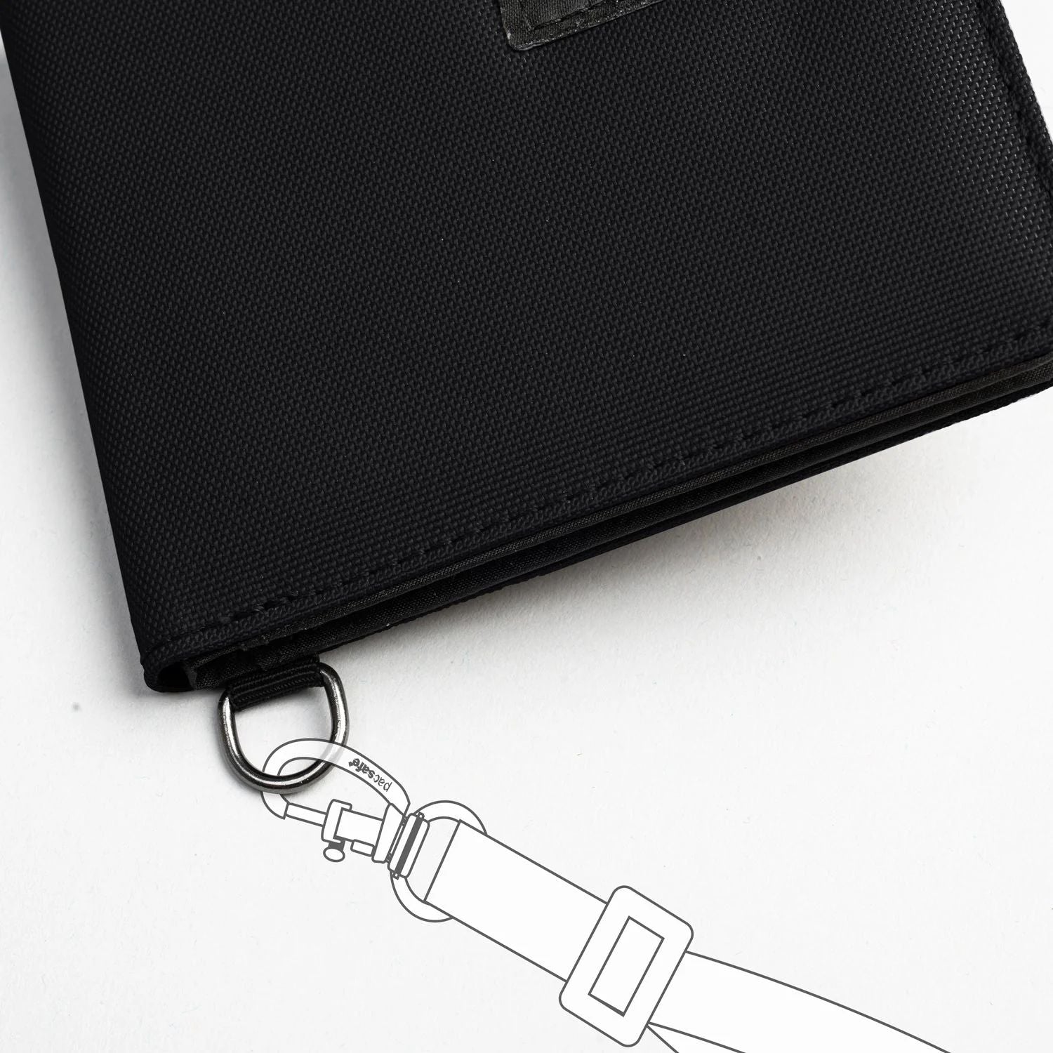 Pacsafe Rfidsafe Bifold Wallet Black One Size U1
