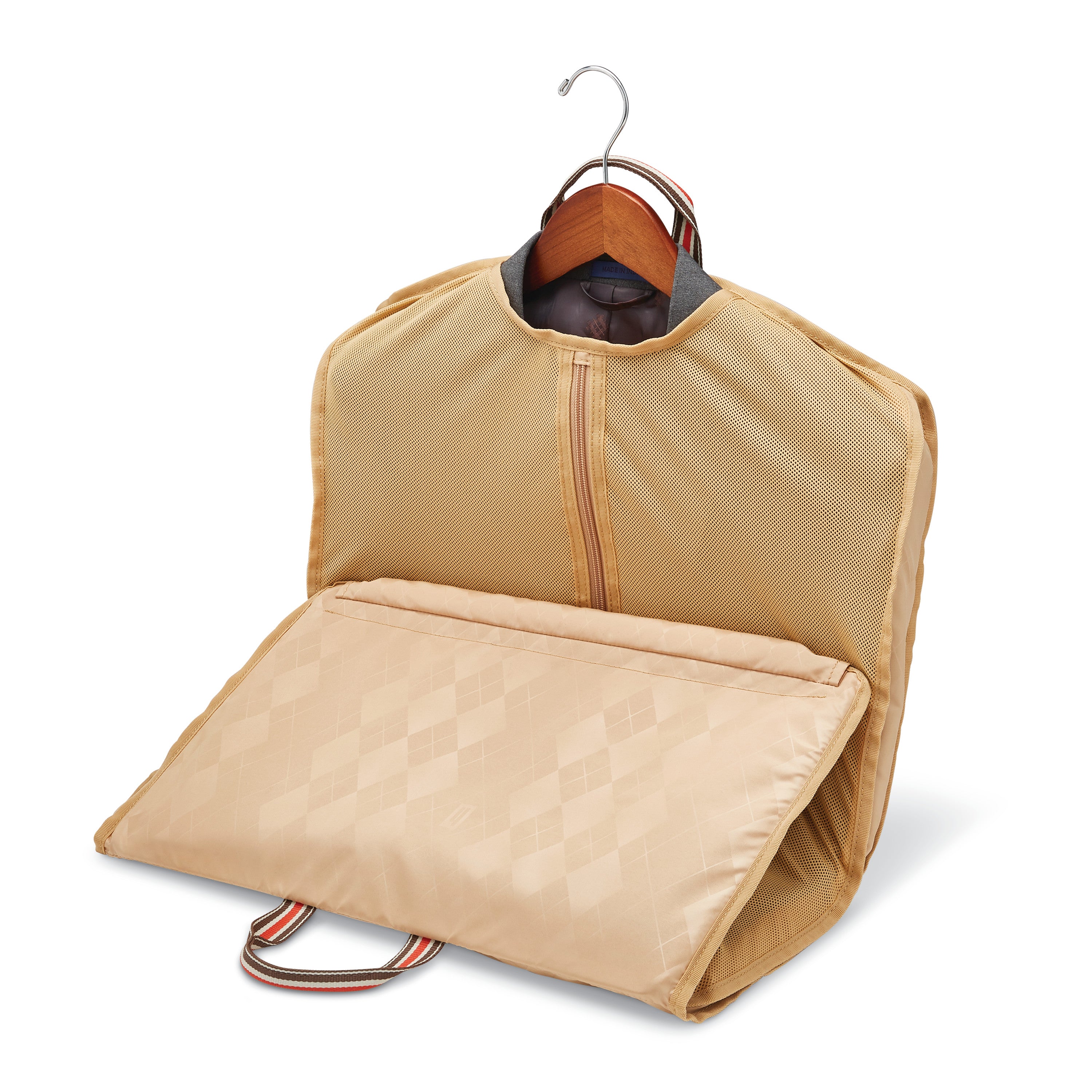 Hartmann Herringbone Deluxe Medium Journey Expandable Spinner ( Terracotta Herringbone , One Size ) Terracotta Herringbone One Size U1