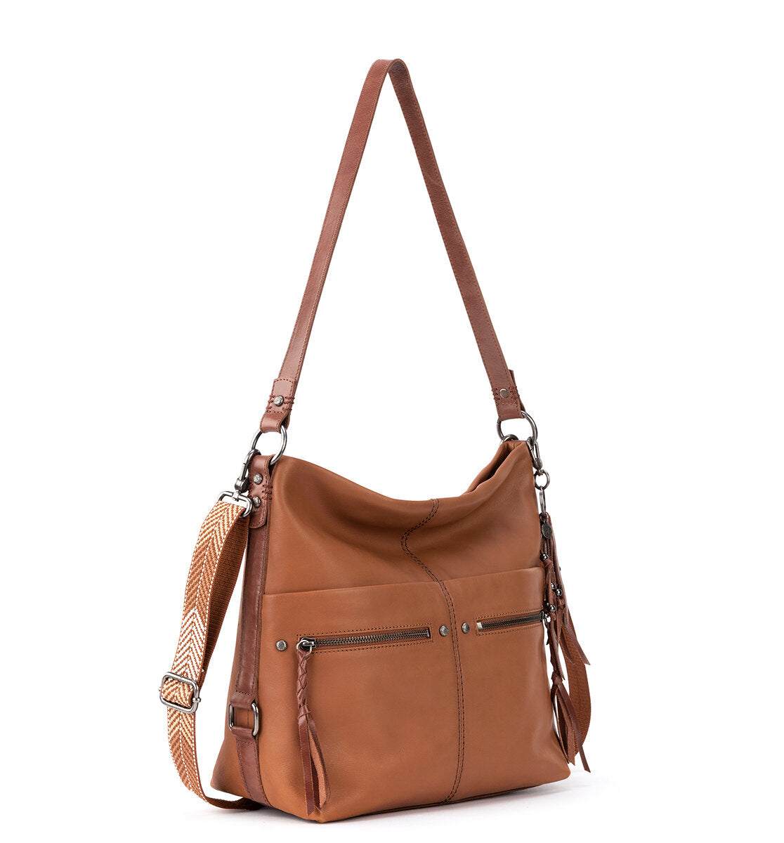 The Sak Ashland Leather Bucket Tobacco One Size U1