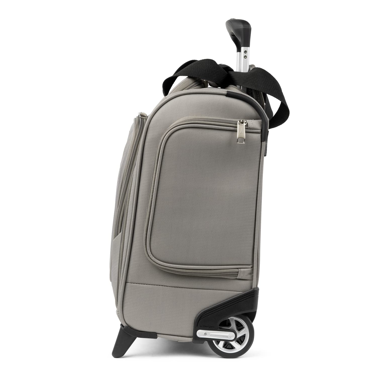 Travelpro Luggage Maxlite 5 Softside Lightweight Rolling Underseat Compact Carry on Upright 2 Wheel Bag, Men and Women ( Champagne , 15-Inch ) Champagne 15 Inch U2