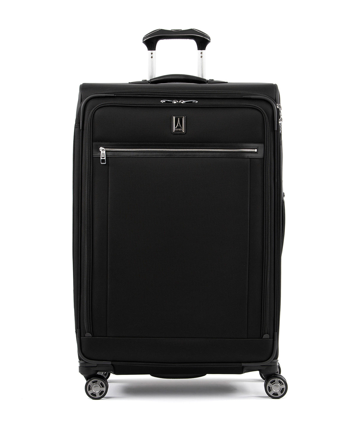 Travelpro Platinum Elite Softside Expandable Checked Luggage, 8 Wheel Spinner Large Suitcase, TSA Lock, Men and Women, Checked Large 29-Inch ( Shadow Black , Checked-Large 29-Inch ) Shadow Black Checked Large 29 Inch U17