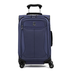 Travelpro Tourlite Softside Expandable Luggage with 4 Spinner Wheels, Lightweight Suitcase, Men and Women Blue Carry On 21 Inch U22