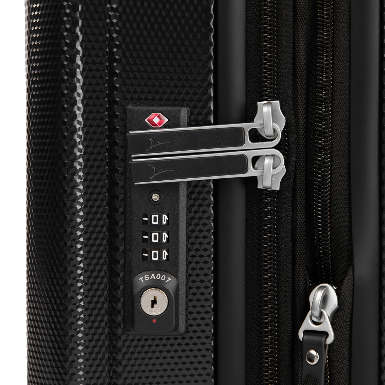 Travelpro Pathways 3 Hardside Expandable Luggage, 8 Spinner Wheels, Lightweight Hard Shell Suitcase ( Black Knight , 3 Piece Set (21/25/28) ) Black Knight 3 Piece Set 21 25 28 U1