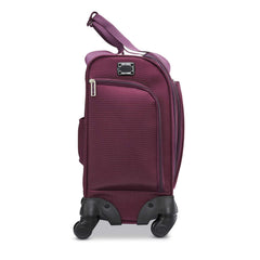 Samsonite Underseat Carry-On Spinner with USB Port ( Purple , One Size ) Purple One Size U4